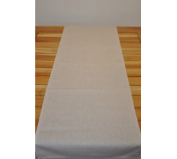 Obrus bežec 40x140 motív jednofarebný béžový