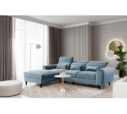 Rohová sedacia súprava Foble, Velvetmat 100 Ľavá