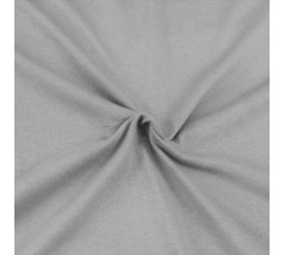 Jersey prestieradlo sivé 100x200