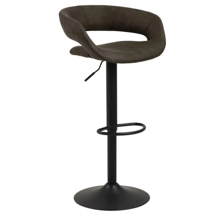 Barová stolička Grace antracitová