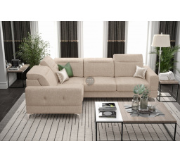 Rohová sedacia súprava MALIBU 250X180 cm - ľavá, béžová