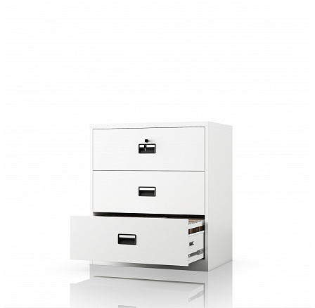 Biela kovová kartotéková skriňa: SARAN XL V3, 900 x 1020 x 600 mm Biela kovová kartotéková skriňa: SARAN XL V3, 900 x 1020 x 600 mm