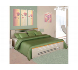 Posteľ z masívneho dreva LEVANZO 140