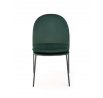 Jedálenská stolička K443, zelený zamat