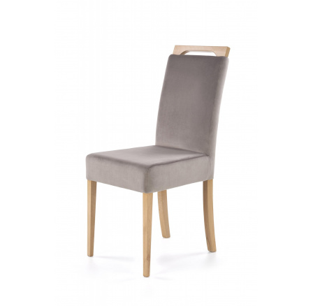 Jedálenská stolička CLARION, Riviera 91/Medový dub