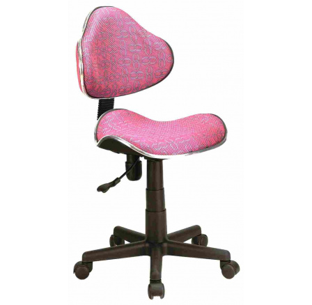 Q-G2 - kancelárska stolička (detská) VZOR - ružová (OBRQG2ROZ) kolekcia "S" (K150-Z) (S)