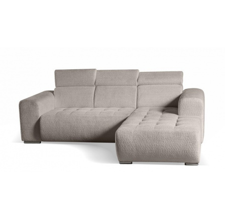 MARION LUX - PRAVÁ - sedacia súprava - látka svetlohnedá CREMONA 24 -(MODESTO electric) kolekcia "MP" (K250-Z) NOVINKA