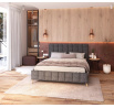 Čalúnená posteľ FRASCA 180x200