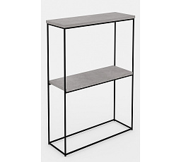 Konzola Velo Čierna+Betón