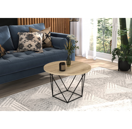 Konferenčný stolík LIAM Čierny+Sonoma