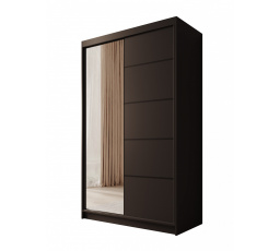 Posuvná skriňa Castello 120 Čierna+Čierna