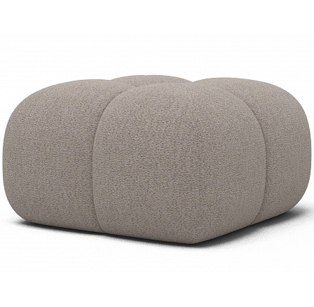Čalúnený puf Covio, béžový buklé Royal 18 85x52 Čalúnený puf Covio, béžový buklé Royal 18 85x52