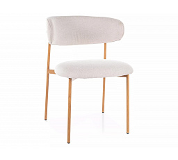 Jedálenská stolička ELTON D BREGO, Svetlo Béžová 22/Dub