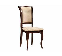 Jedálenská stolička MNSC, tmavý orech/béžová 19