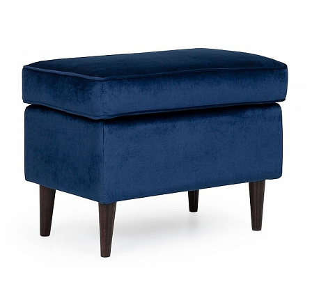 Taburet RON Velvet, modrá Bluvel 86/wenge