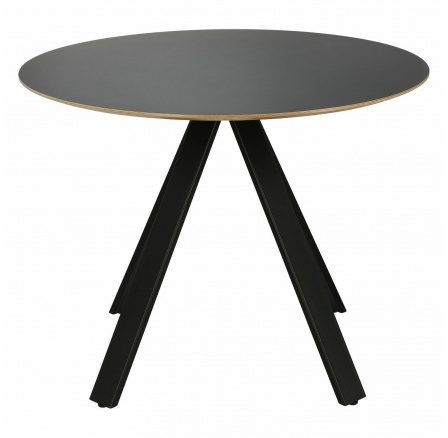 Stôl Mezzanotte 100 cm čierny Stôl Mezzanotte 100 cm čierny