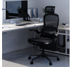 Kancelárska ergonomická herná stolička Light, čierna