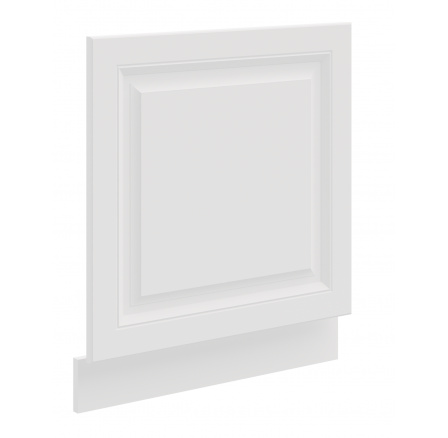 Dvierka na umývačku s panelom STILO - ZM 570x596, Biela/Biela