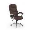 Kancelárske kreslo DESMOND, tmavohnedé