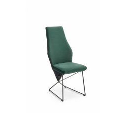 Jedálenská stolička K485, zelený zamat