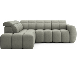 Rohová sedacia súprava s elektrickým rozkladaním FALCONN - Ľavá, Xillar 100