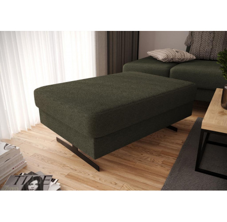 Taburet EMPORIO 100x70 cm - zelená