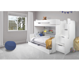 Poschodová posteľ Harry 3 biela