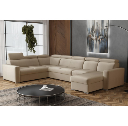 Sedacia súprava Petrit U1 pravá Paros béžová