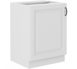 Kuchynská dolná skrinka STIPE 60 D 1F BB, Biela