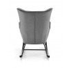Hojdacie kreslo BAZALTO, Sivá