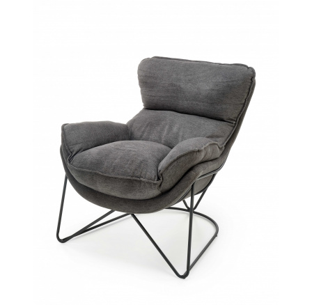 Kreslo VOLKER, sivé