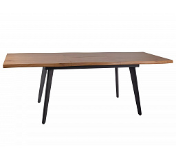 Jedálenský stôl FRESNO 150, Dub/Čierna