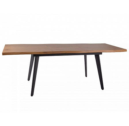 Jedálenský stôl FRESNO 150, Dub/Čierna