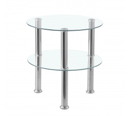 Sklenený stôl D-05