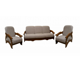 Sedacia súprava Viki svetlohnedá