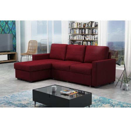 Rohová sedacia súprava Tomáš bordo