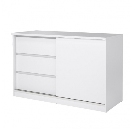 Komoda SIMPLICITY 207, Biely lesk