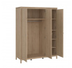 Šatní skriňa Real 664, jackson hickory