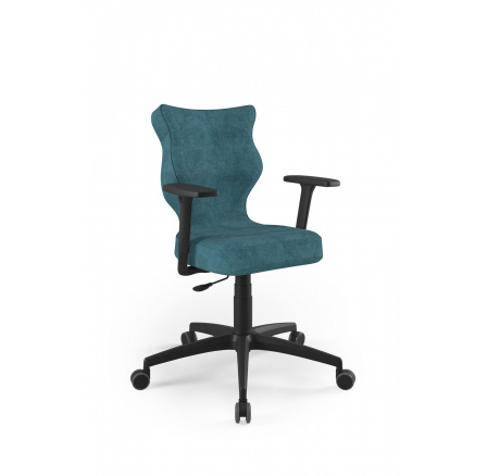 Kancelárske otočné kreslo PERTO , čierne Cloud 06 veľkosť 6