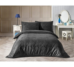 Saténová obliečka na vankúš Versail sivá 50x70