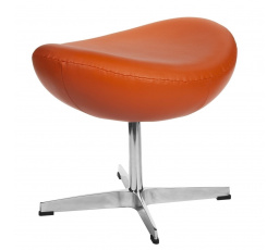 Podnožka Egg oranžová koža TP