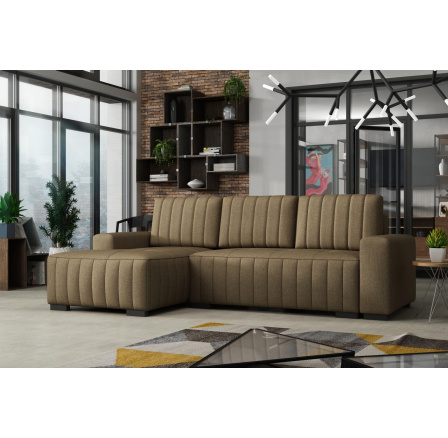 Rohová sedacia súprava Hakim L - falcone24/béžová