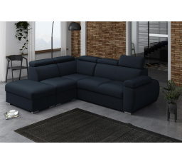Rohová sedacia súprava Bodie V ľavá modrá