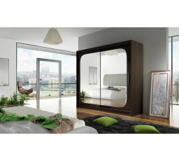 Šatní skriňa BERGER VIII, Choco