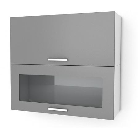 Kuchynská linka Natanya KL601D1W sivý lesk