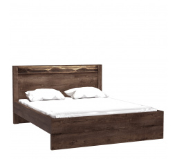 Posteľ INDIANAPOLIS I19 Jaseň tmavý