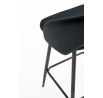 Barová stolička H96, Čierna