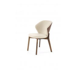 Jedálenská stolička K583, orechová / hnedá / béžová