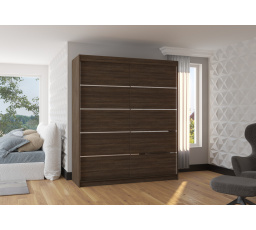 Posuvná skriňa SPECTRA 180 Choco+Choco