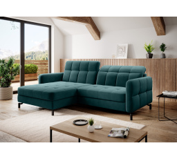 Rohová sedacia súprava LORELLE, Mat Velvet 75 Ľavá